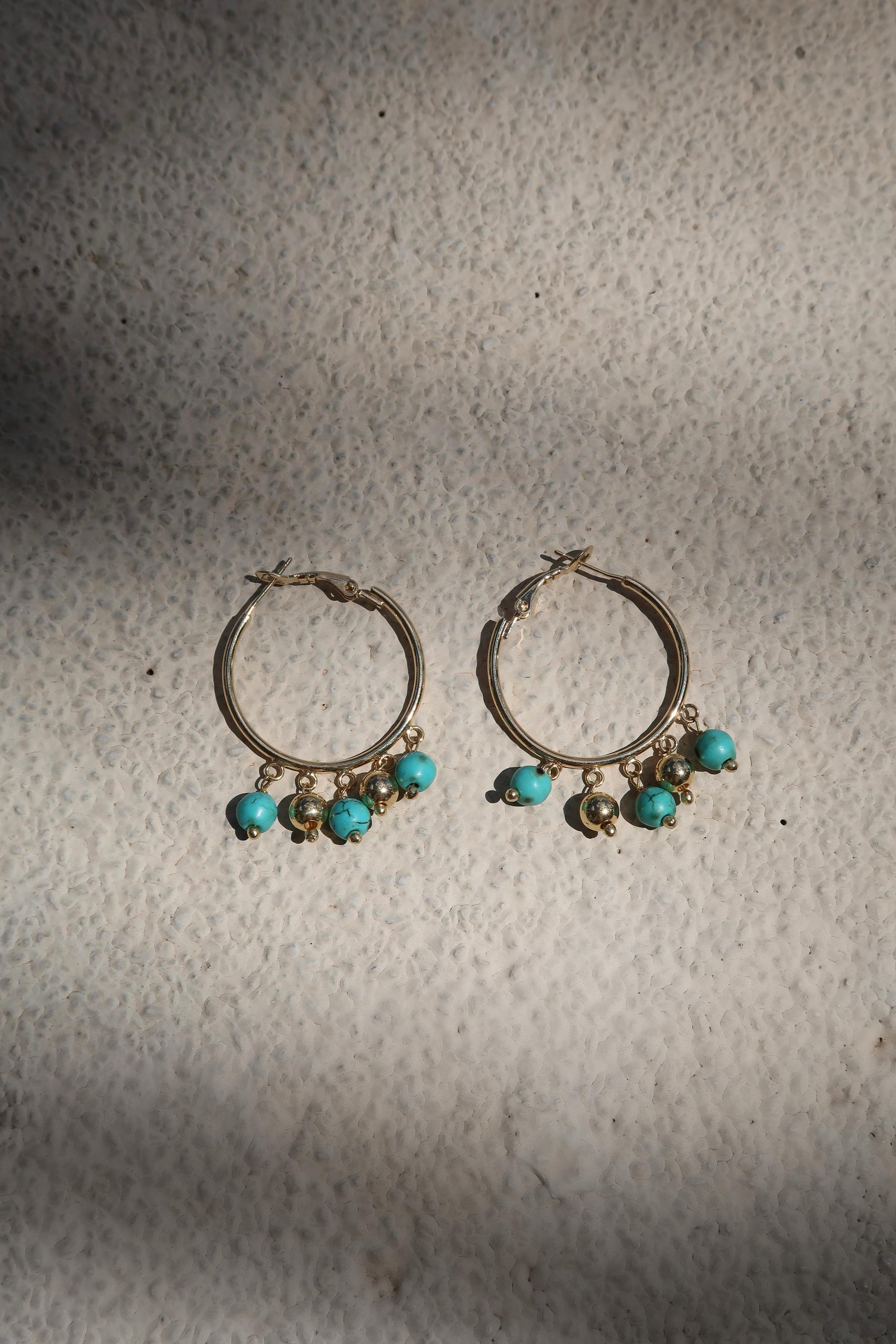 Argola Gypsy Turquesa