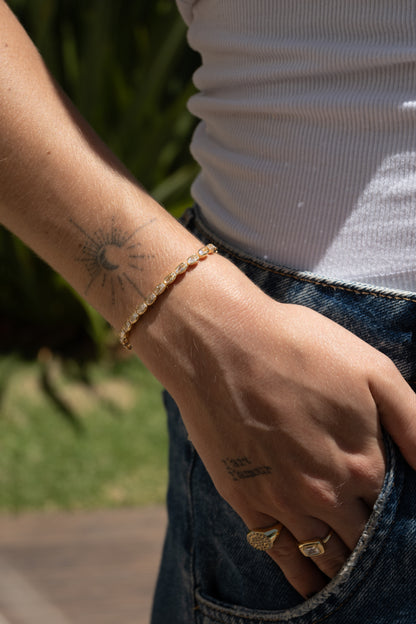 Pulseira riviera fecho ajustável