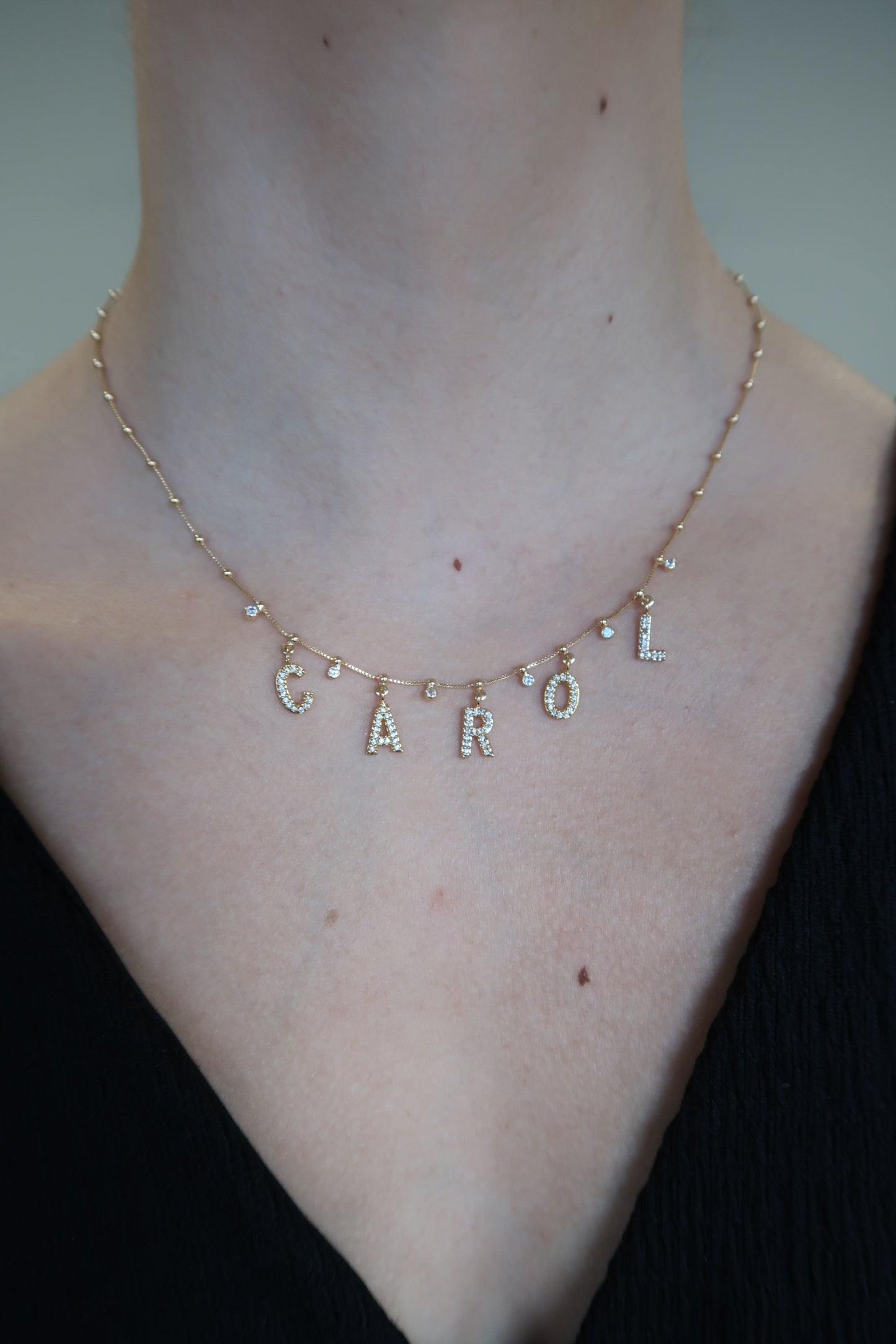 colar personalizavel nome ou iniciais