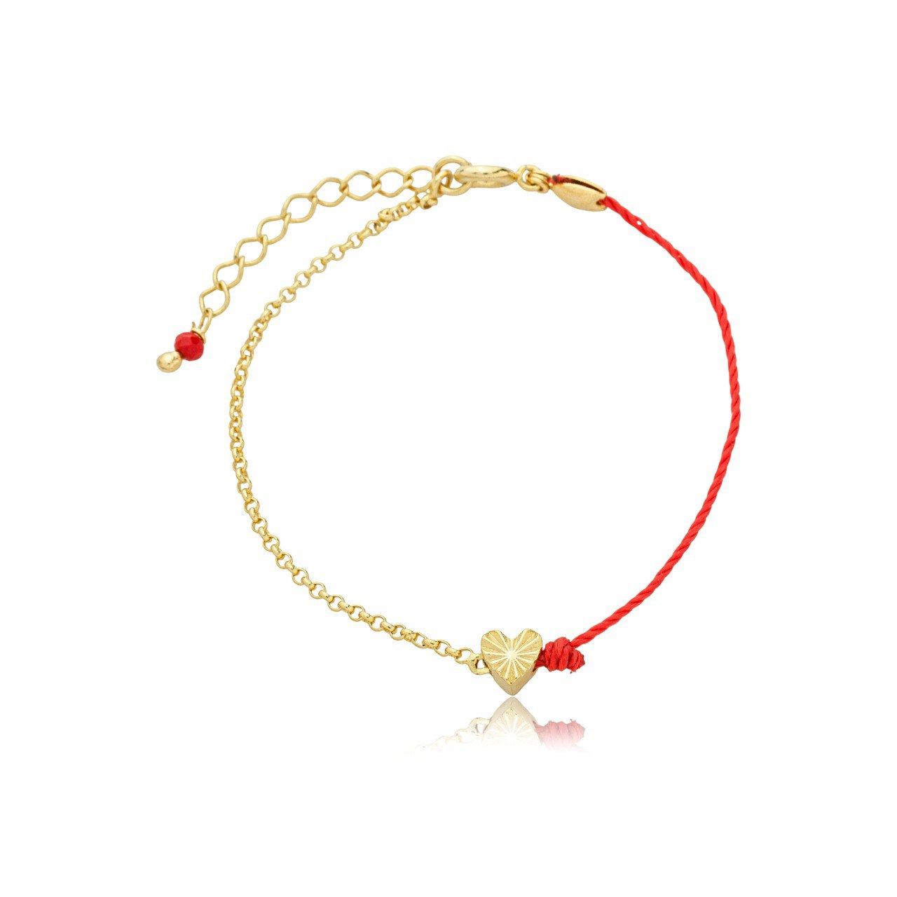 Pulseira vermelha joia