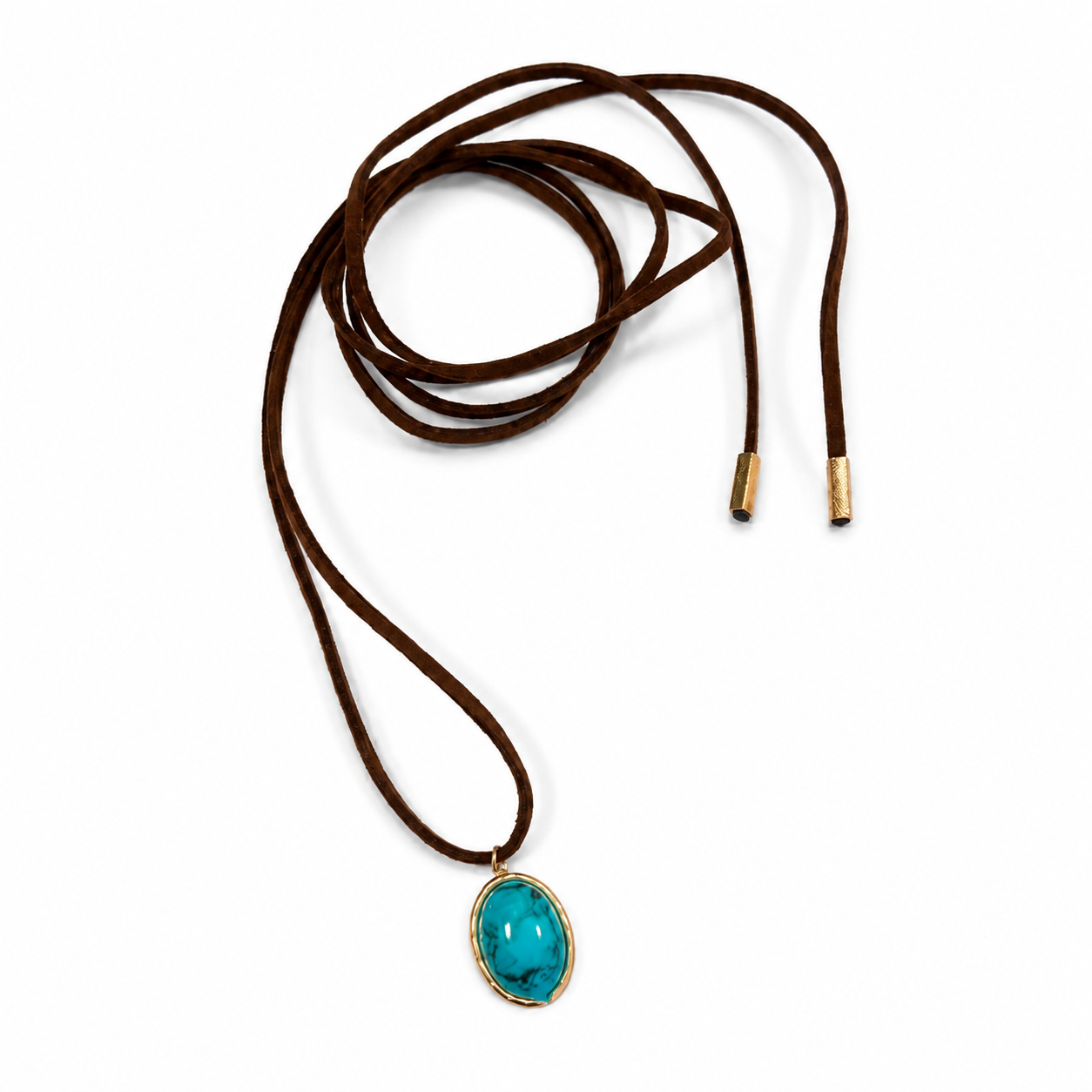 Choker Pingente Turquesa