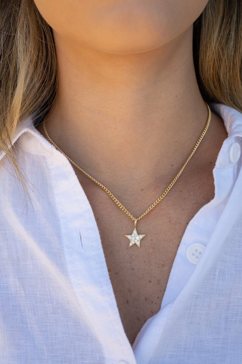 Colar estrela