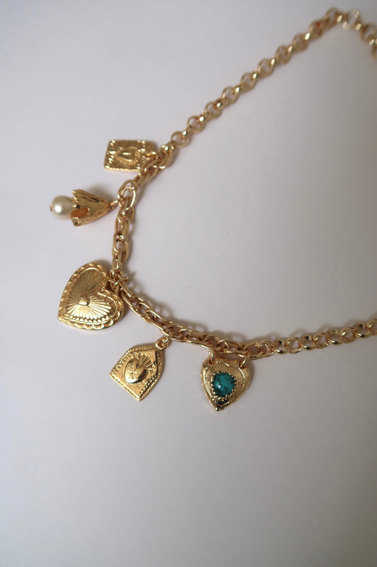 Maxi colar pingentes