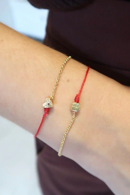 KIT 2 PULSEIRAS VERMELHA JOIA