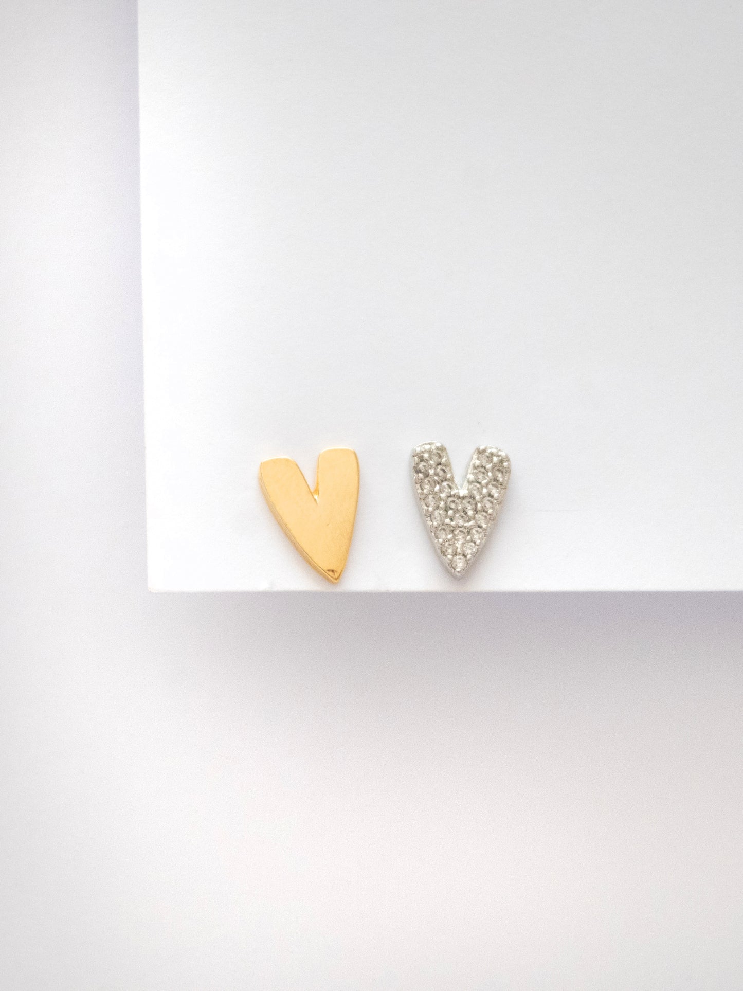 Dupla mini corações