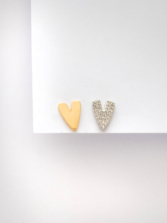 Dupla mini corações