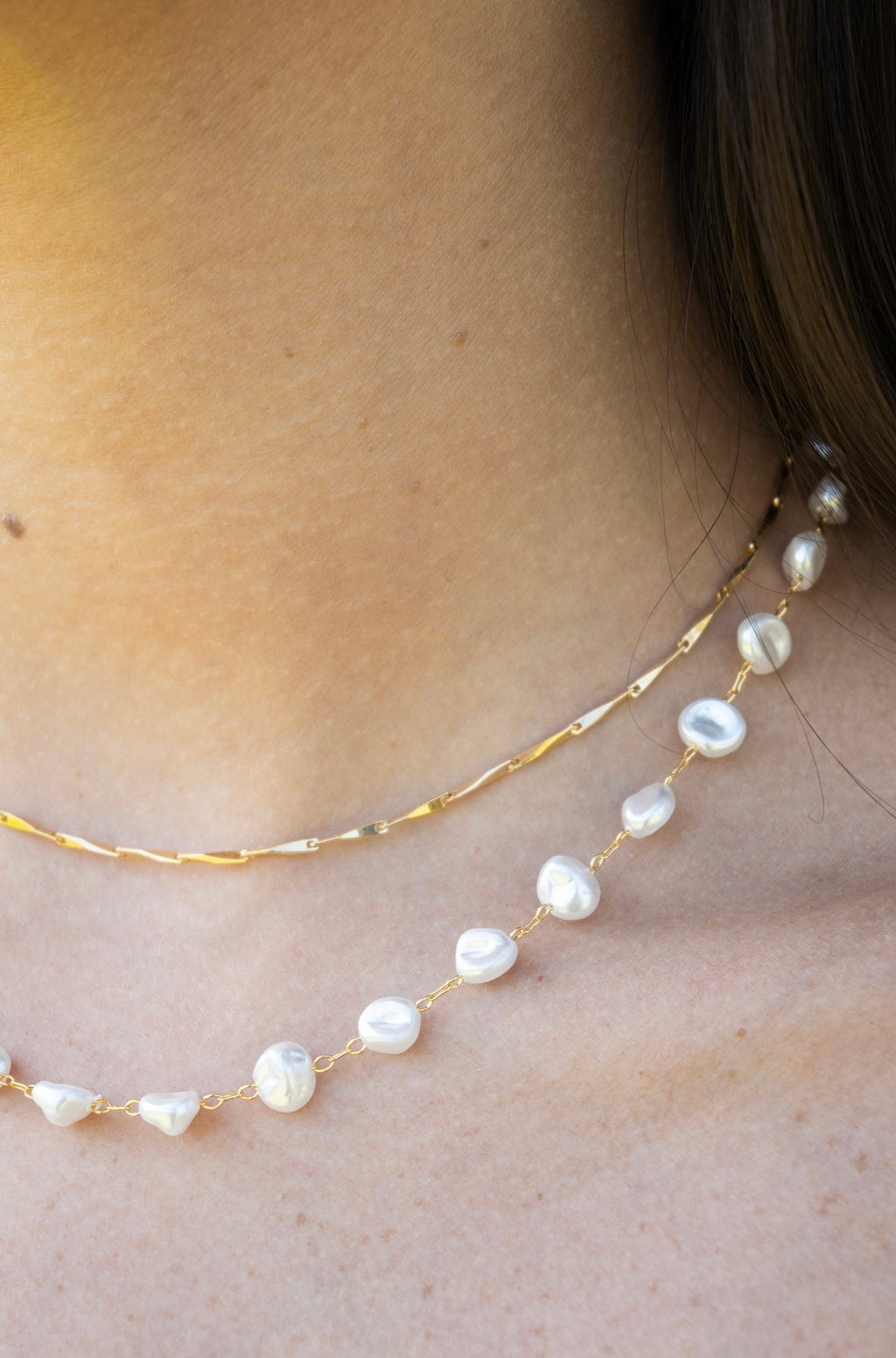 Choker maré Madrepérola