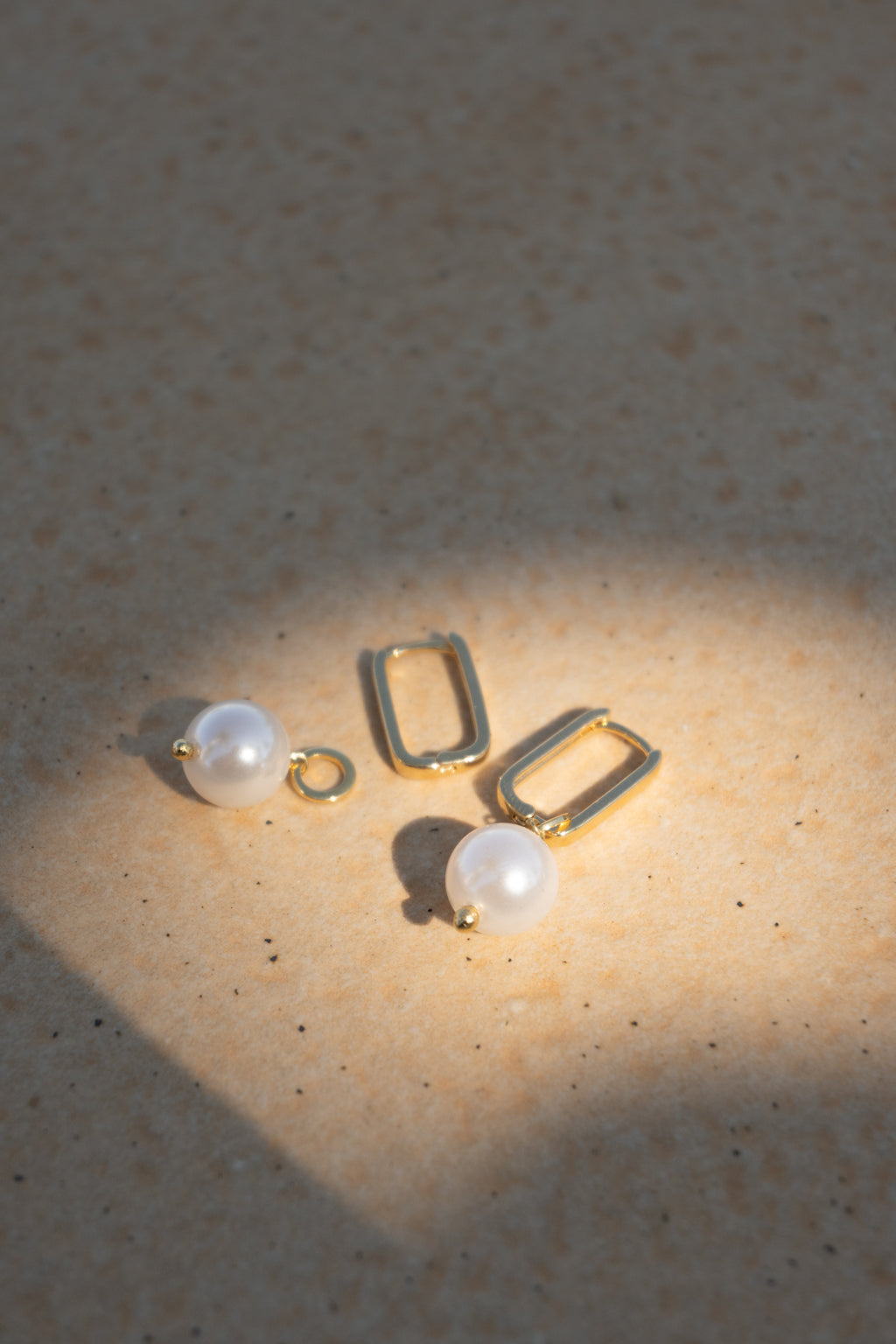 Brinco argola Pearl