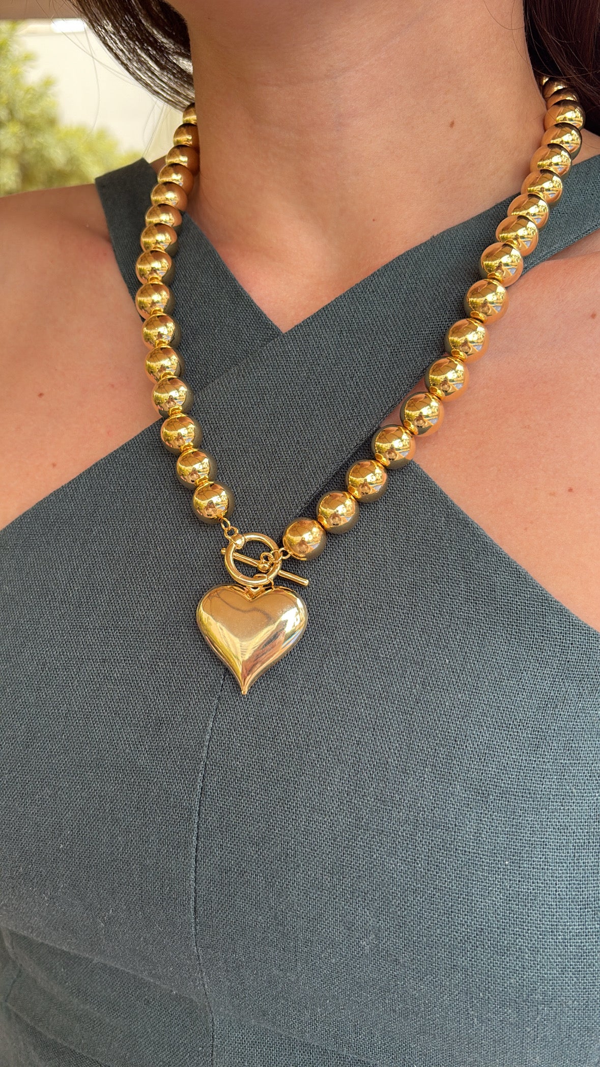 Maxi Colar coração