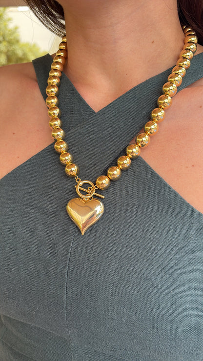 Maxi Colar coração
