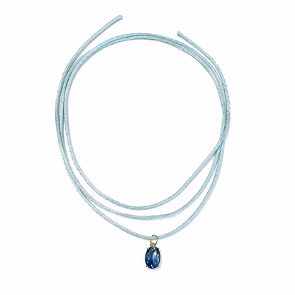 Choker Pedra Azul