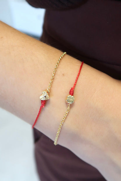 Pulseira vermelha joia