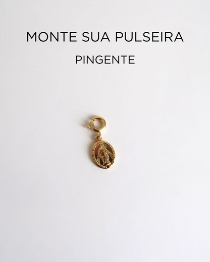 Pingente medalha Nossa Senhora das Graças