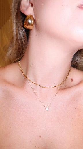 Colar mini gota