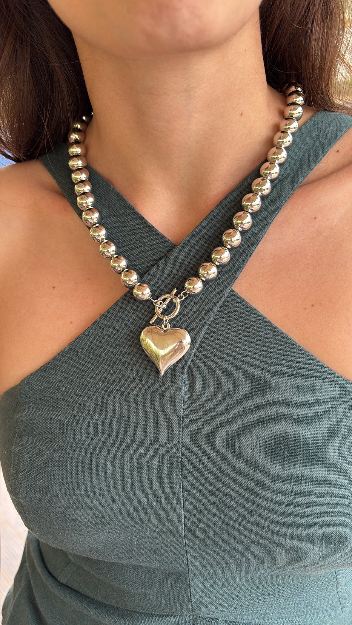 Maxi Colar coração