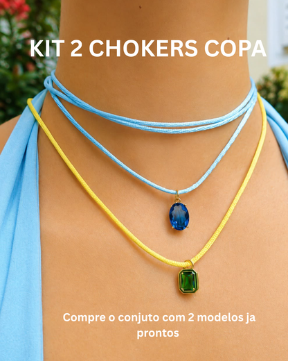 KIT 2 chokers Copa