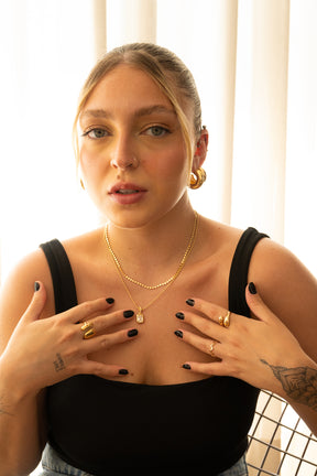 Choker serena ouro