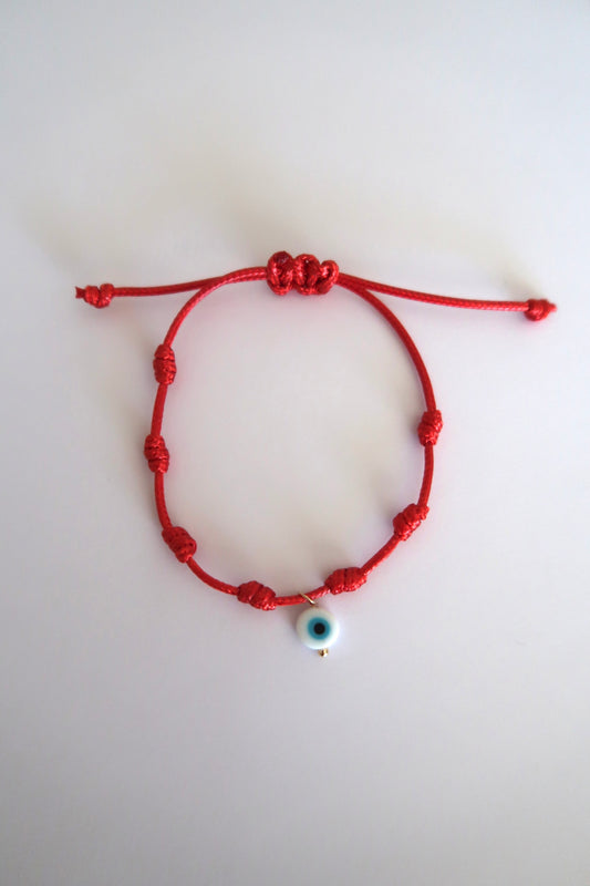 Pingente olho grego branco