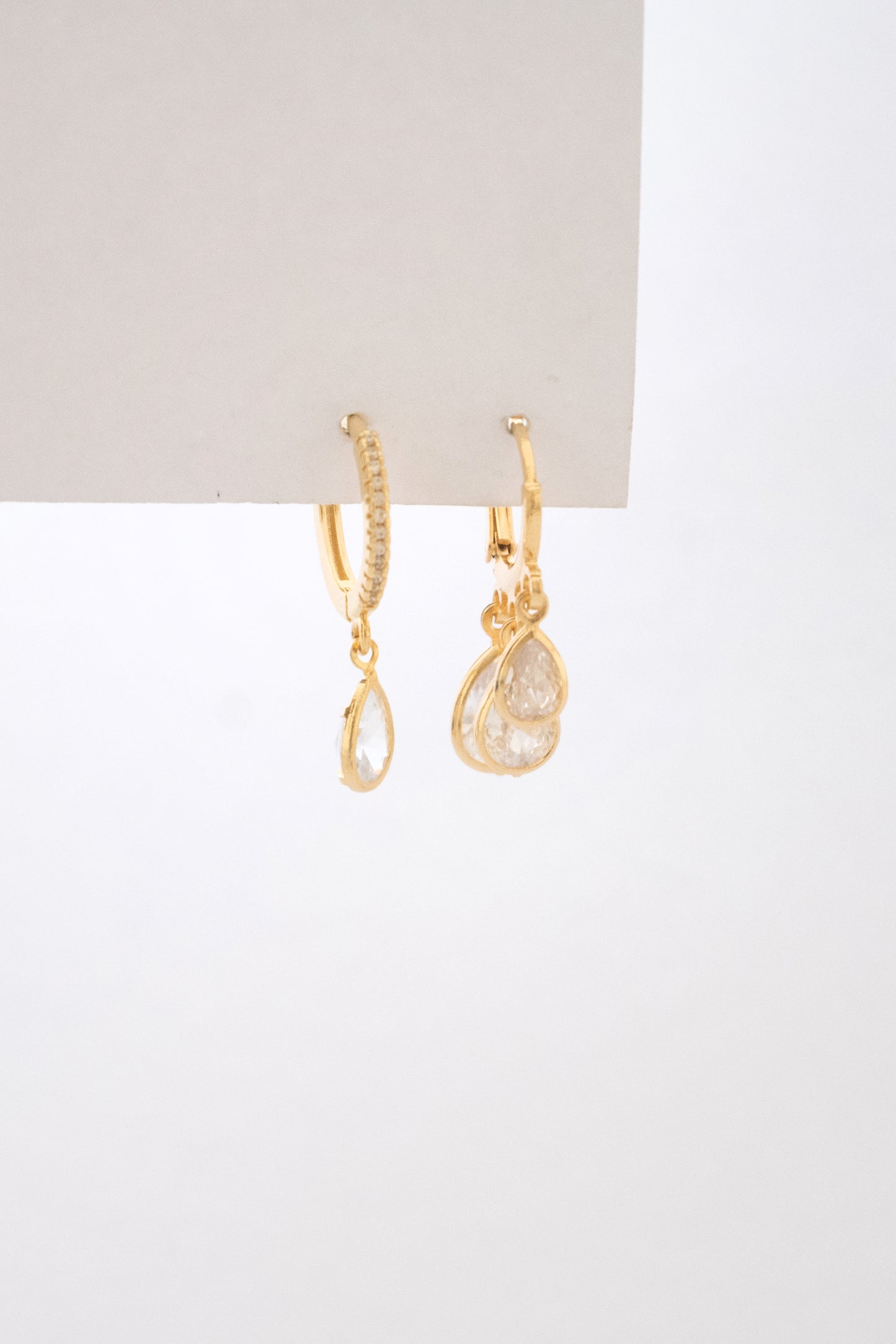 Dupla argolas zircônias