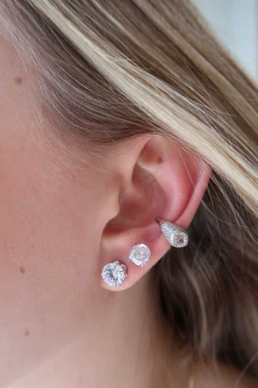 Piercing Cravejado Prata