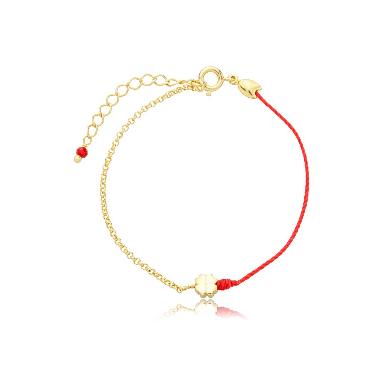 Pulseira vermelha joia
