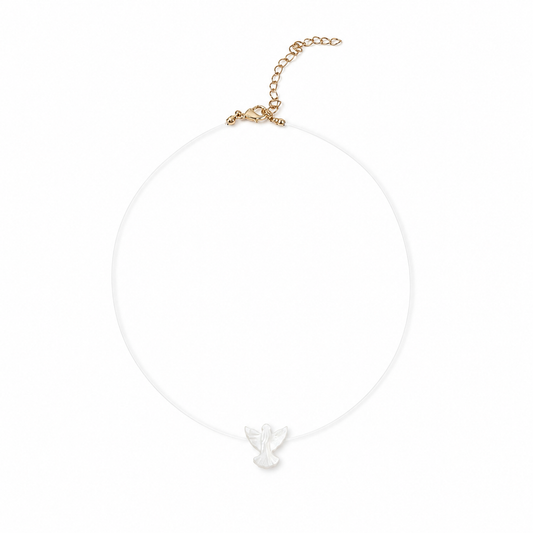 Colar Fio de Nylon Espirito Santo