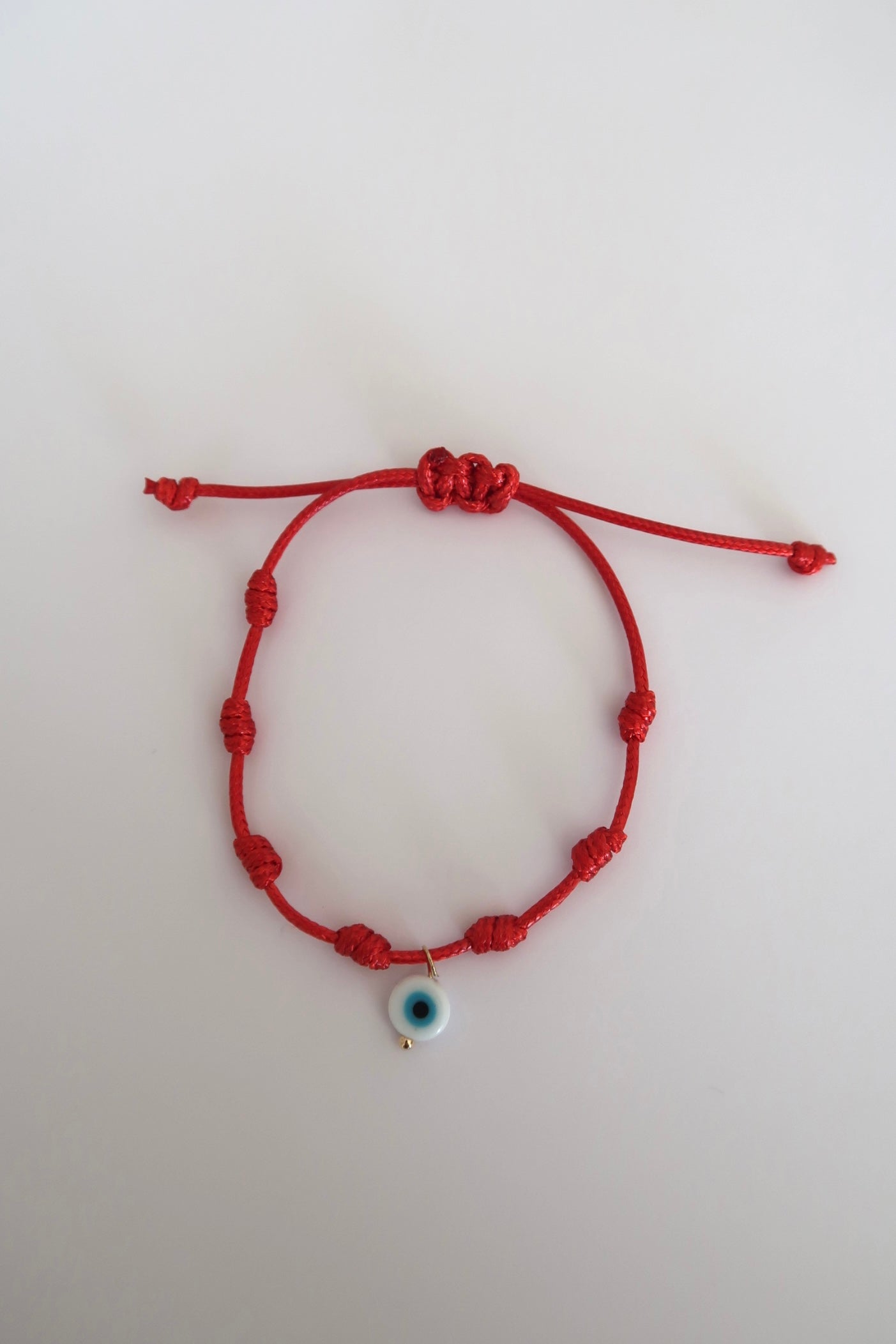 Pingente olho grego branco