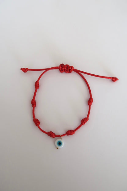 Pingente olho grego branco