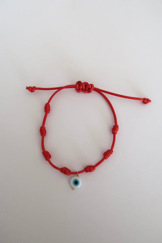 Pingente olho grego branco