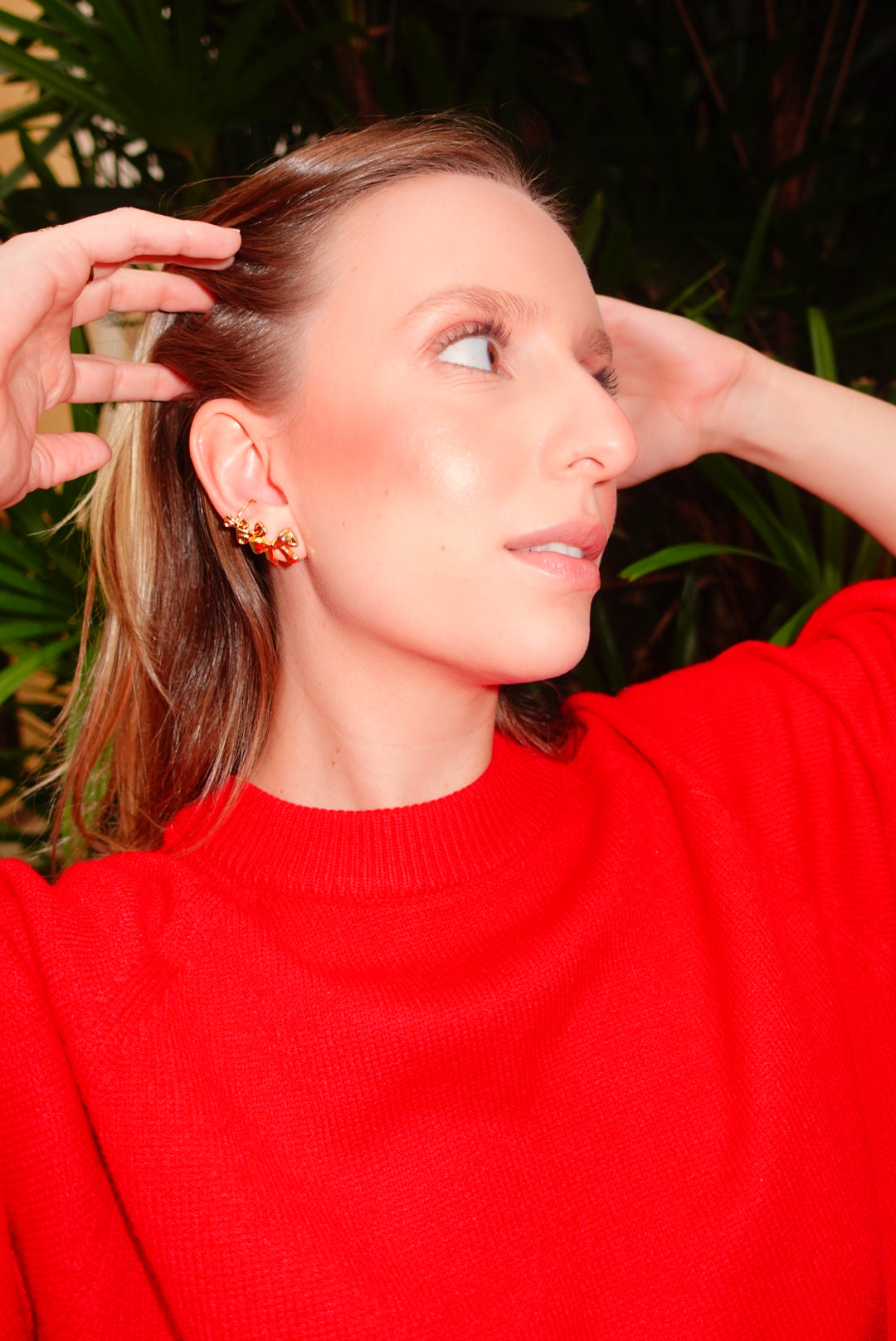 Brinco Earcuff laço