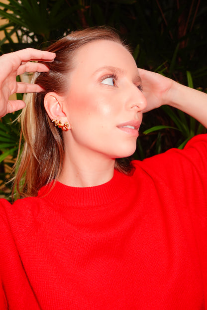 Brinco Earcuff laço