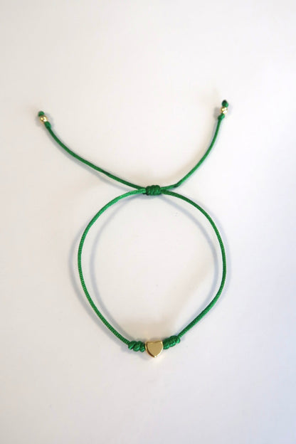 Kit 2 Pulseiras Fio de Seda Brasil