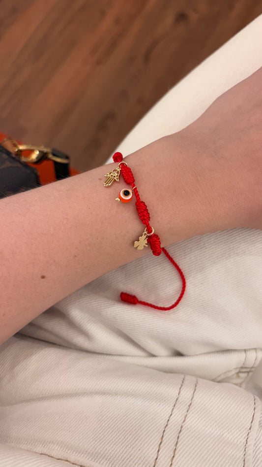 pulseira 7 nós luck