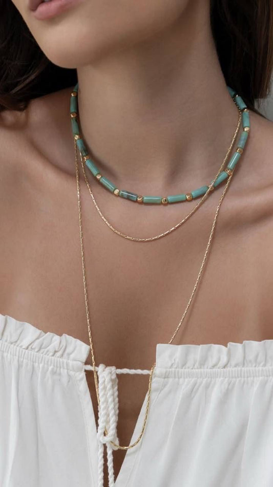 Colar turquesa