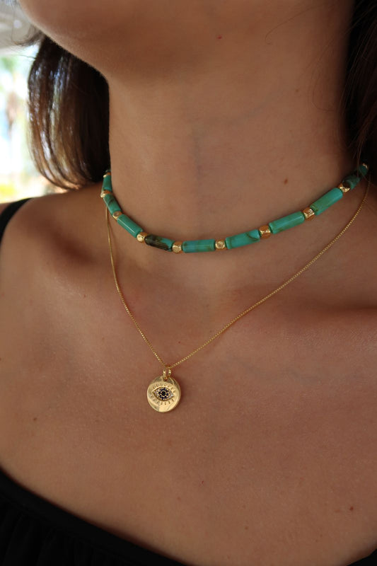 Colar turquesa