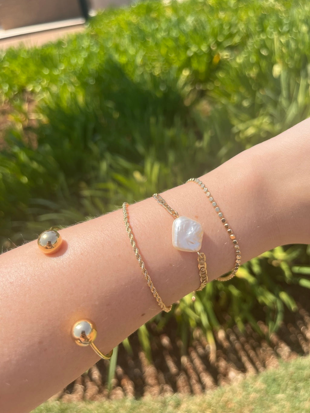 Trio de pulseiras