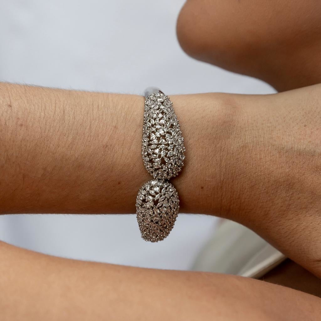 Bracelete zircônia