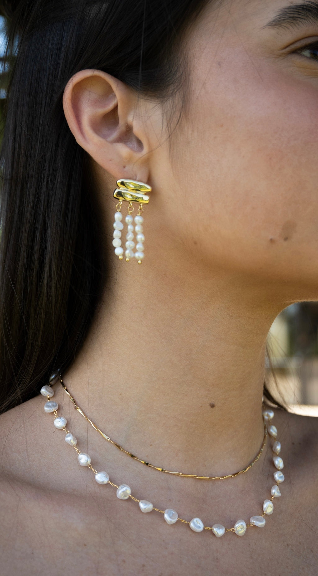 Choker maré Madrepérola