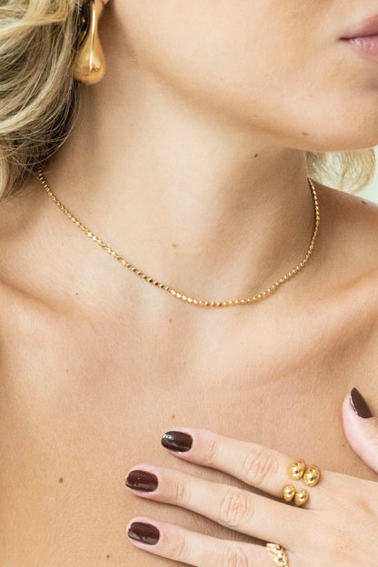 Choker serena ouro