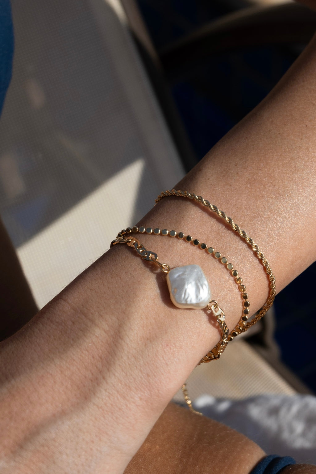 Trio de pulseiras